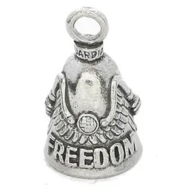 Daniel Smart Guardian Bell® Freedom Rider, Pewter, 1.5 x 1 in