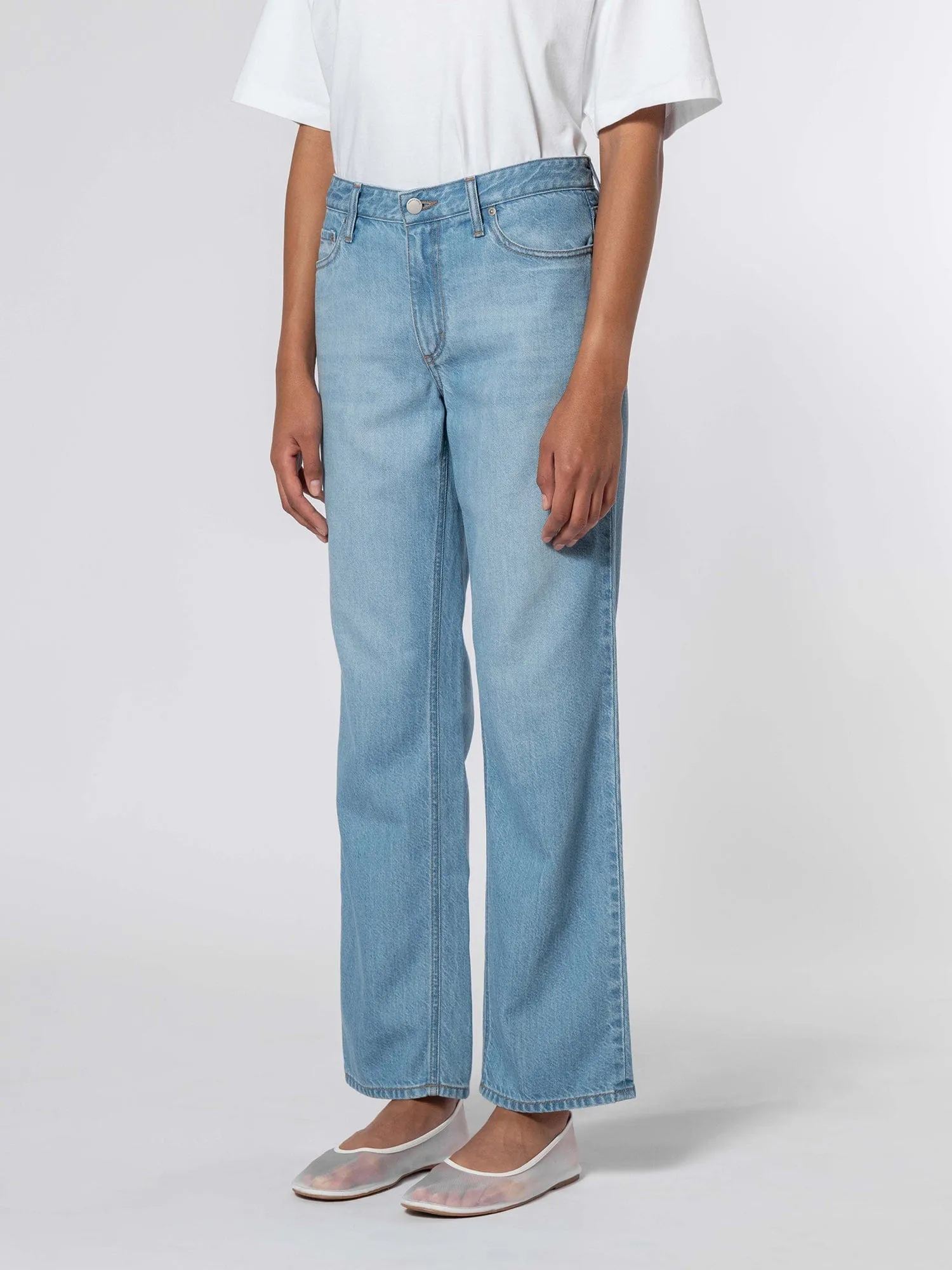 Daria Jean Blue Brushed