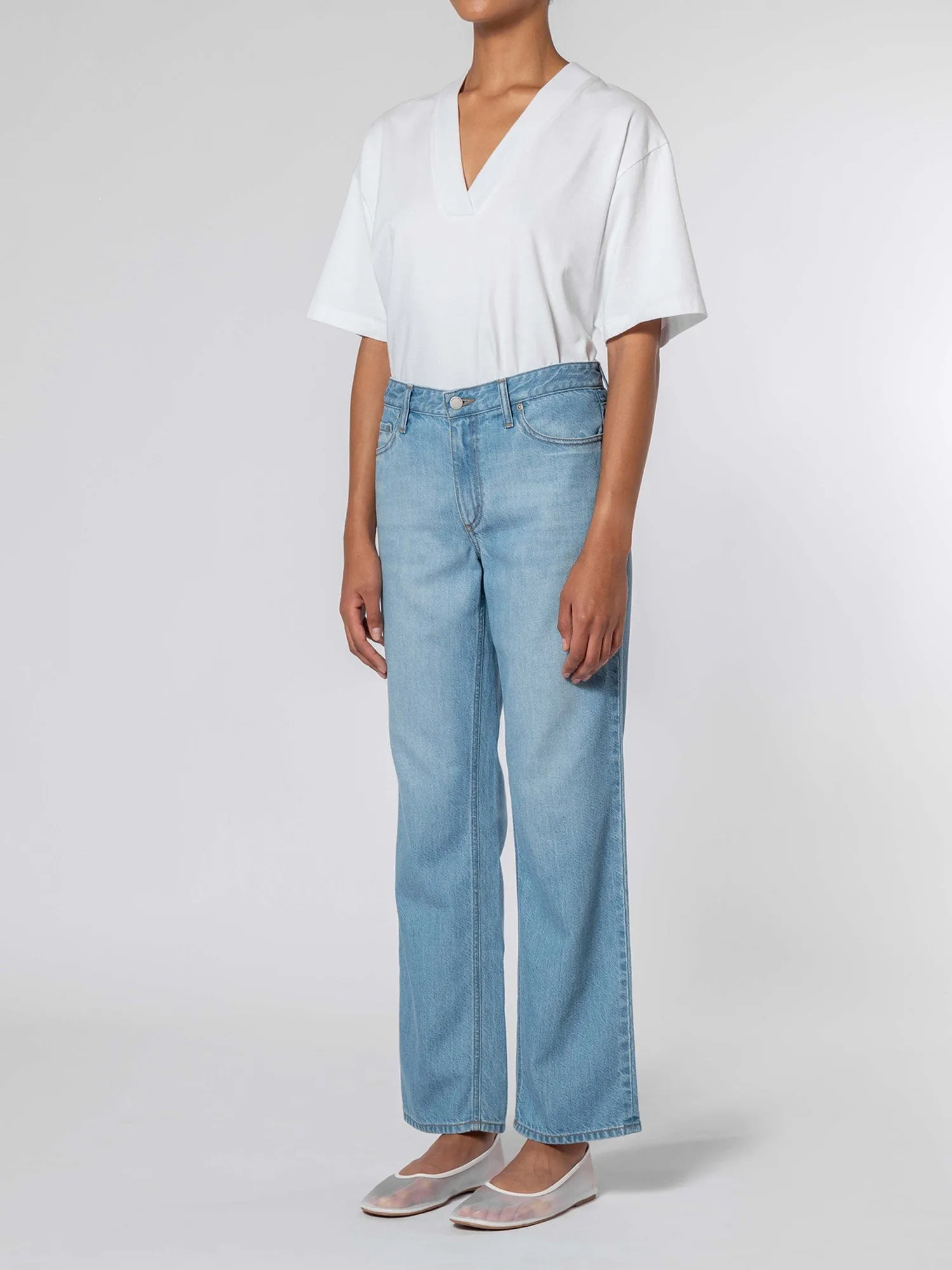 Daria Jean Blue Brushed