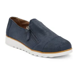 Dean Sneaker in Navy Leather
