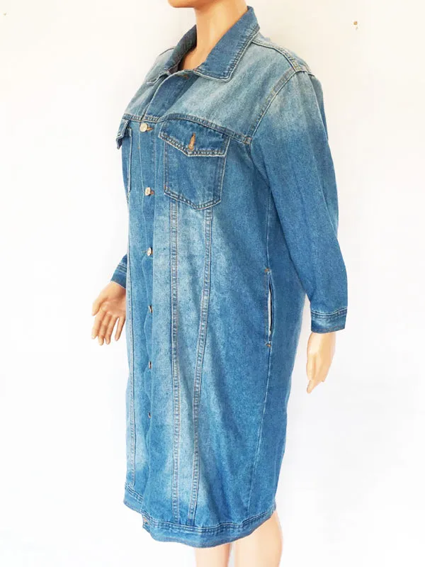 Denim Long Sleeve Jacket