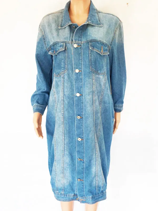Denim Long Sleeve Jacket