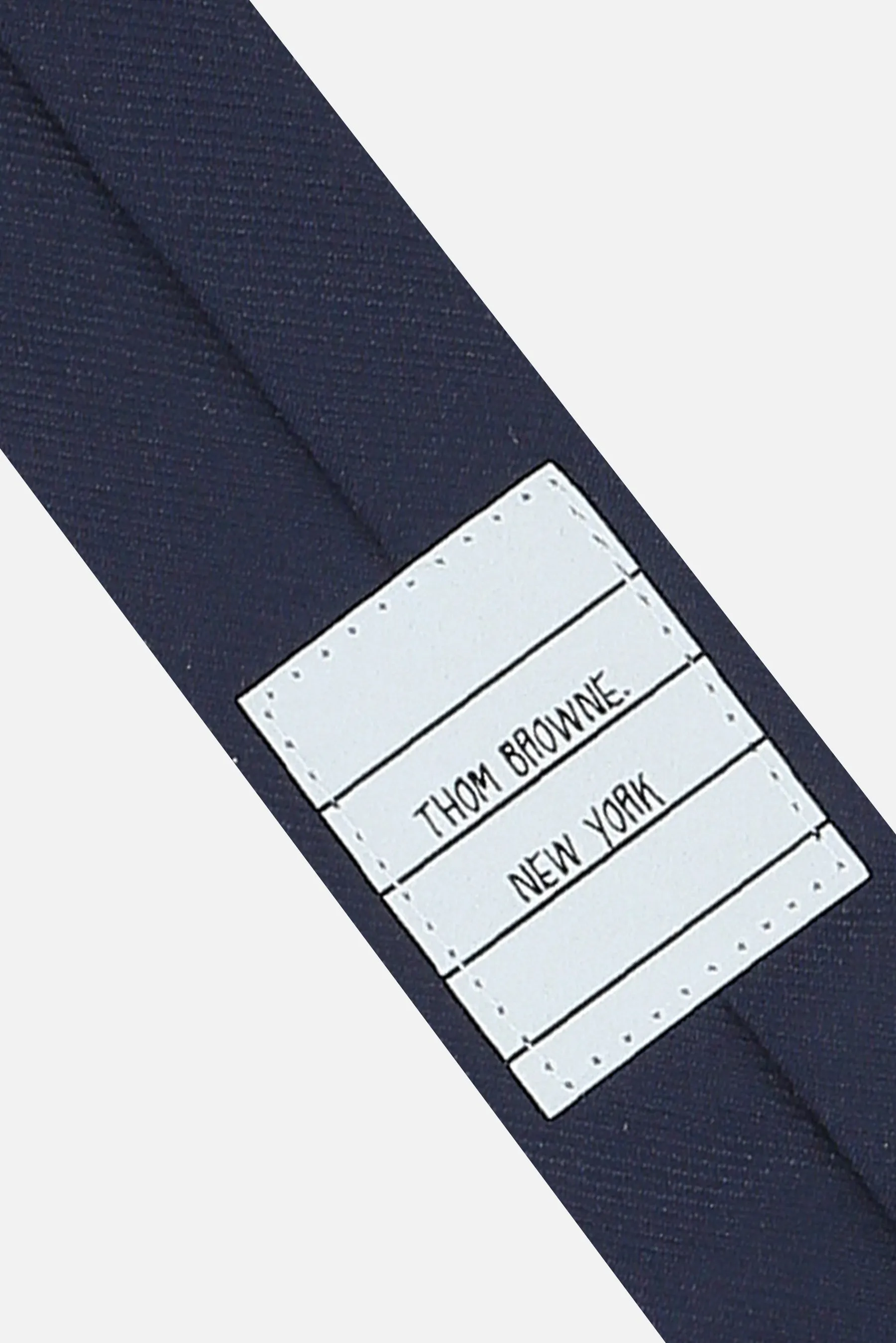diagonal stripe silk tie