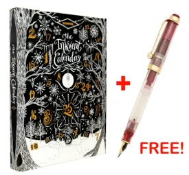 Diamine 2024 Inkvent Calendar   FREE Limited Edition FPR Indus Ultra Flex Pen