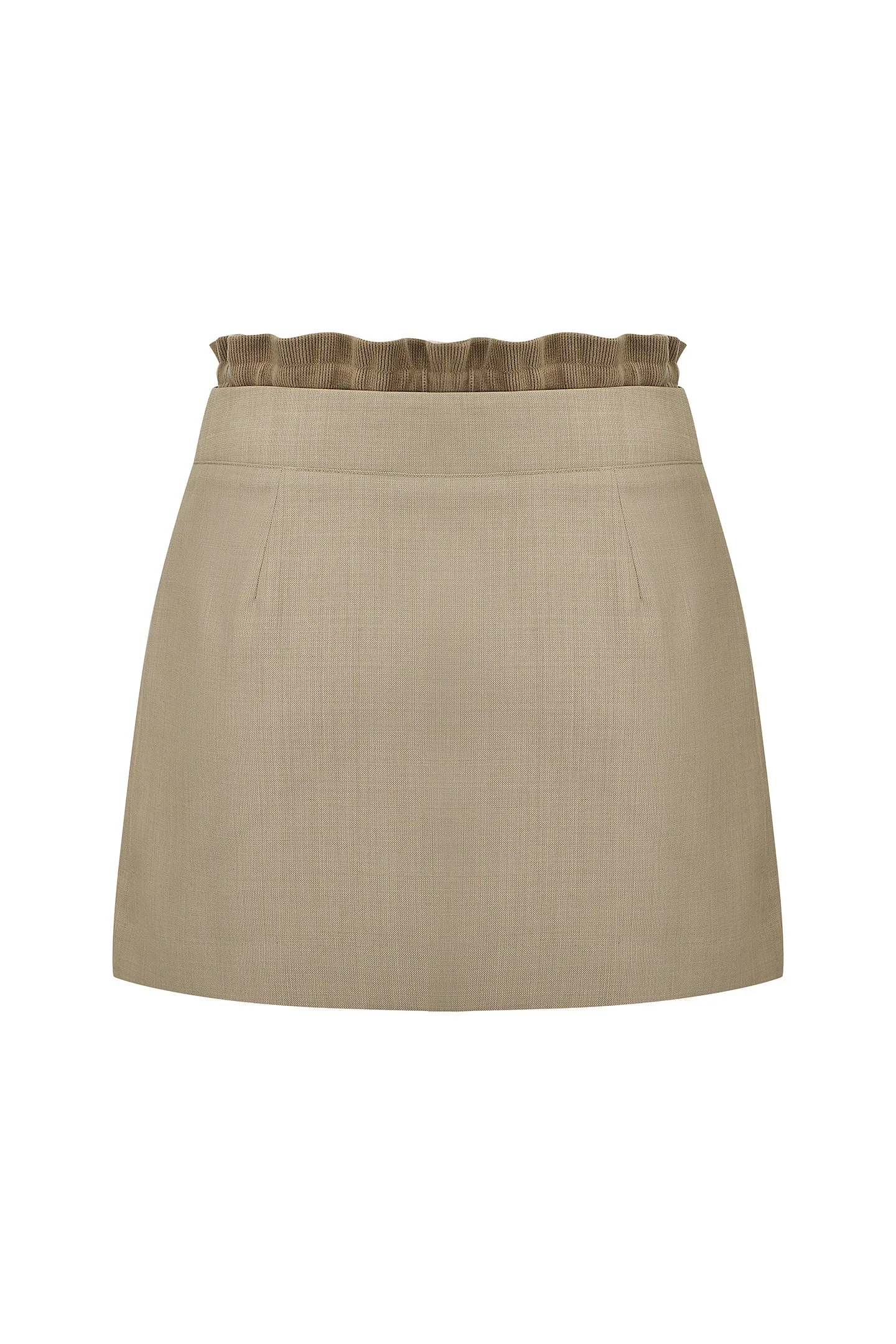 Double Waistband Skirt