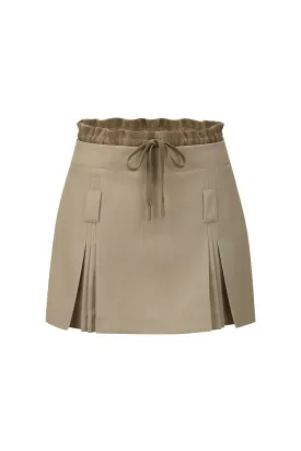 Double Waistband Skirt