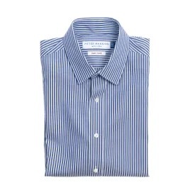 Easy Care Everyday Shirt - Blue University Stripe