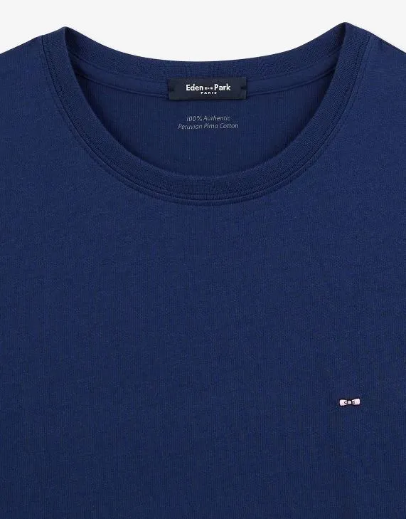 Eden Park Classic Crew Neck Navy Tee Navy