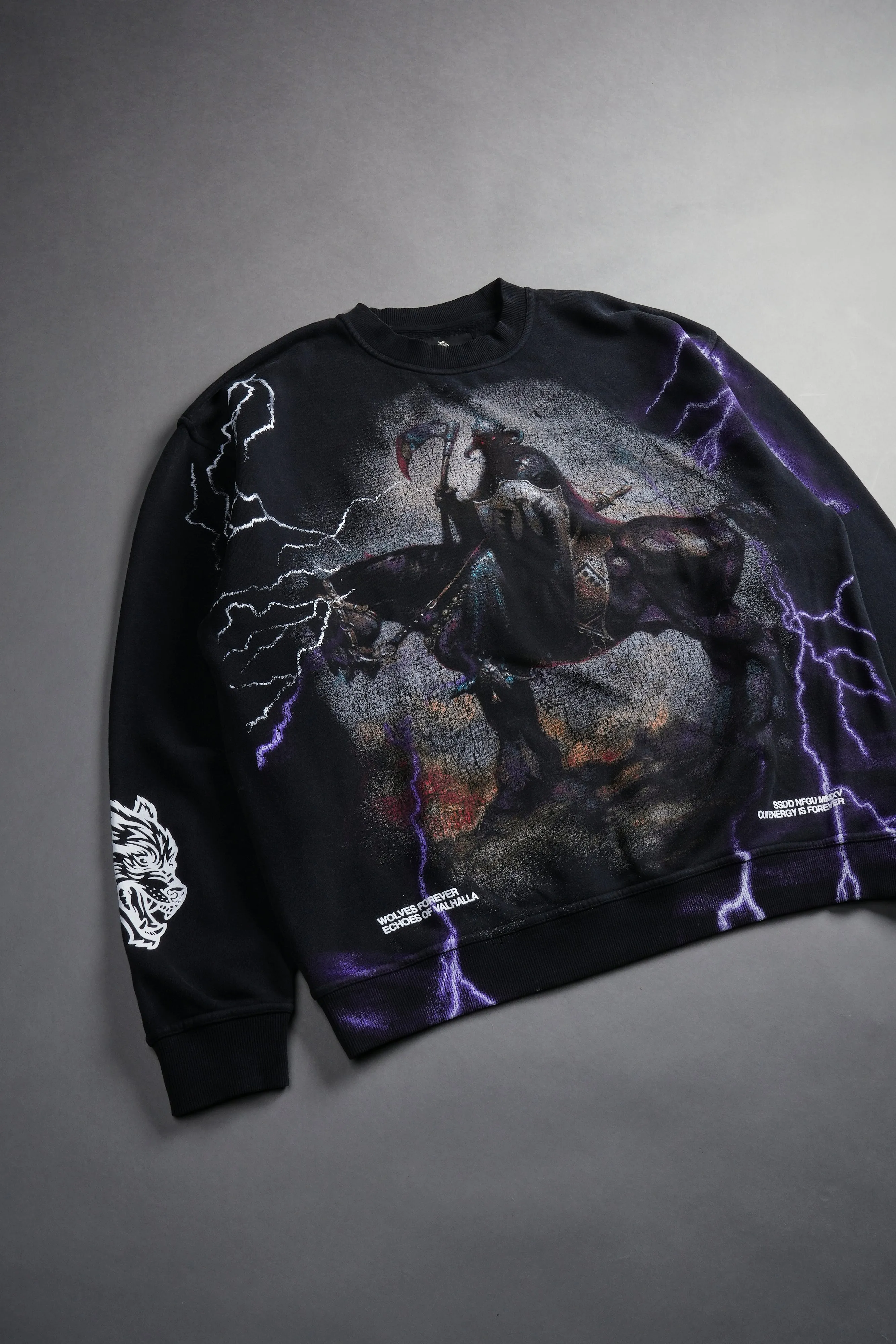 Elysium London Crewneck in Black