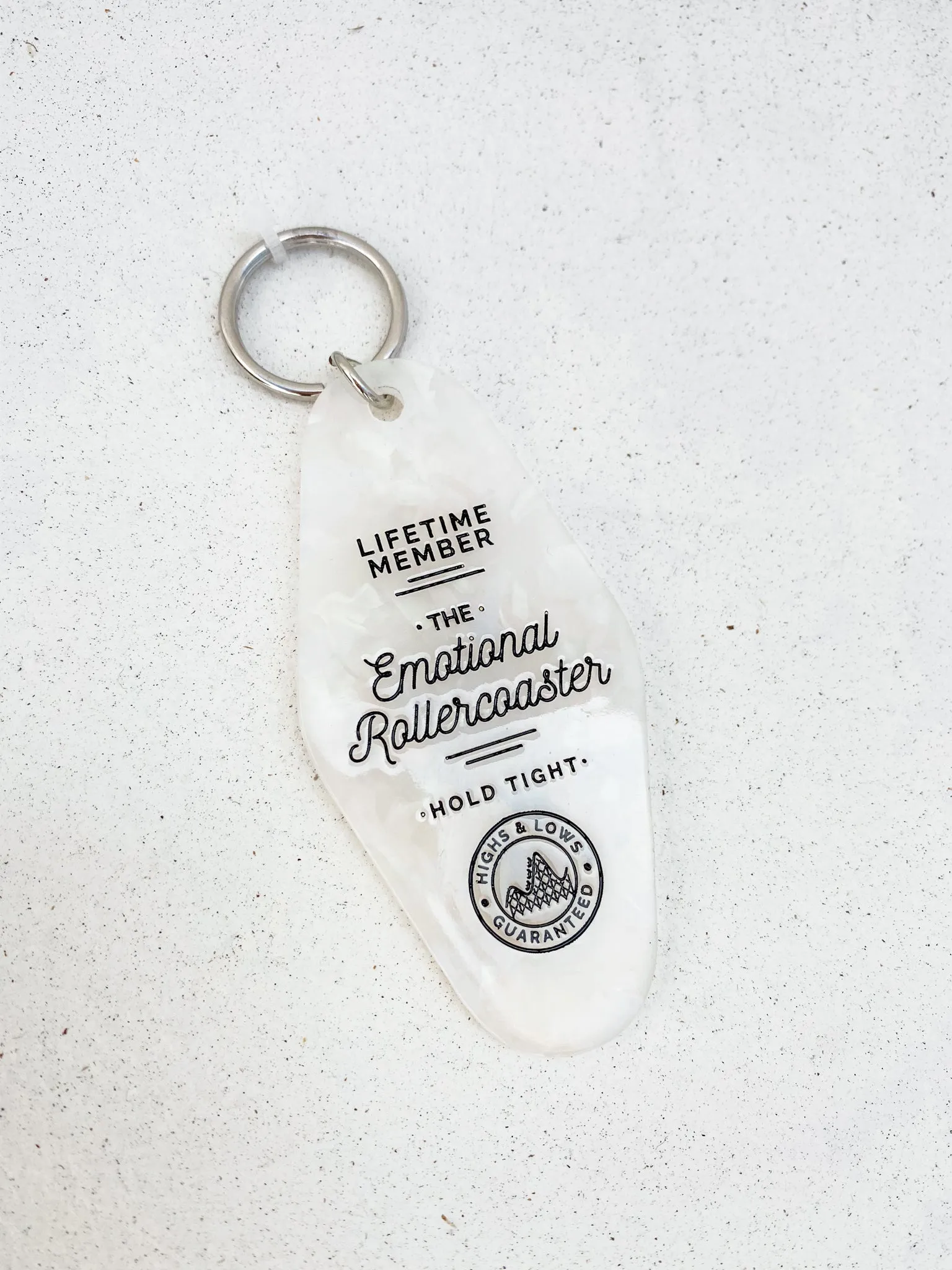 Emotional Rollercoaster Keychain