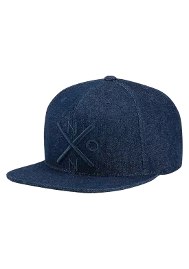 Exchange Snapback Hat - Denim