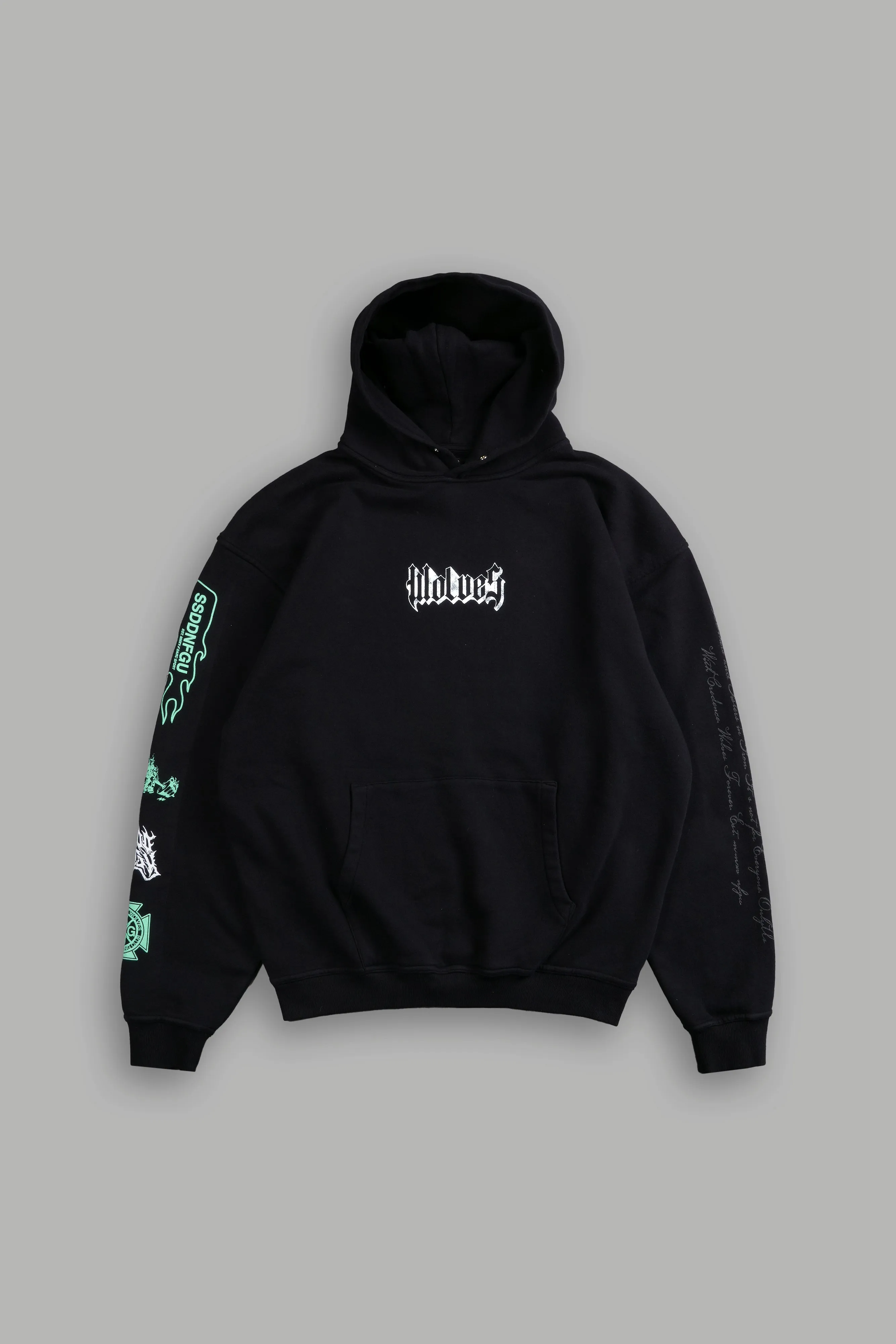 Falling "Pierce" Hoodie in Black