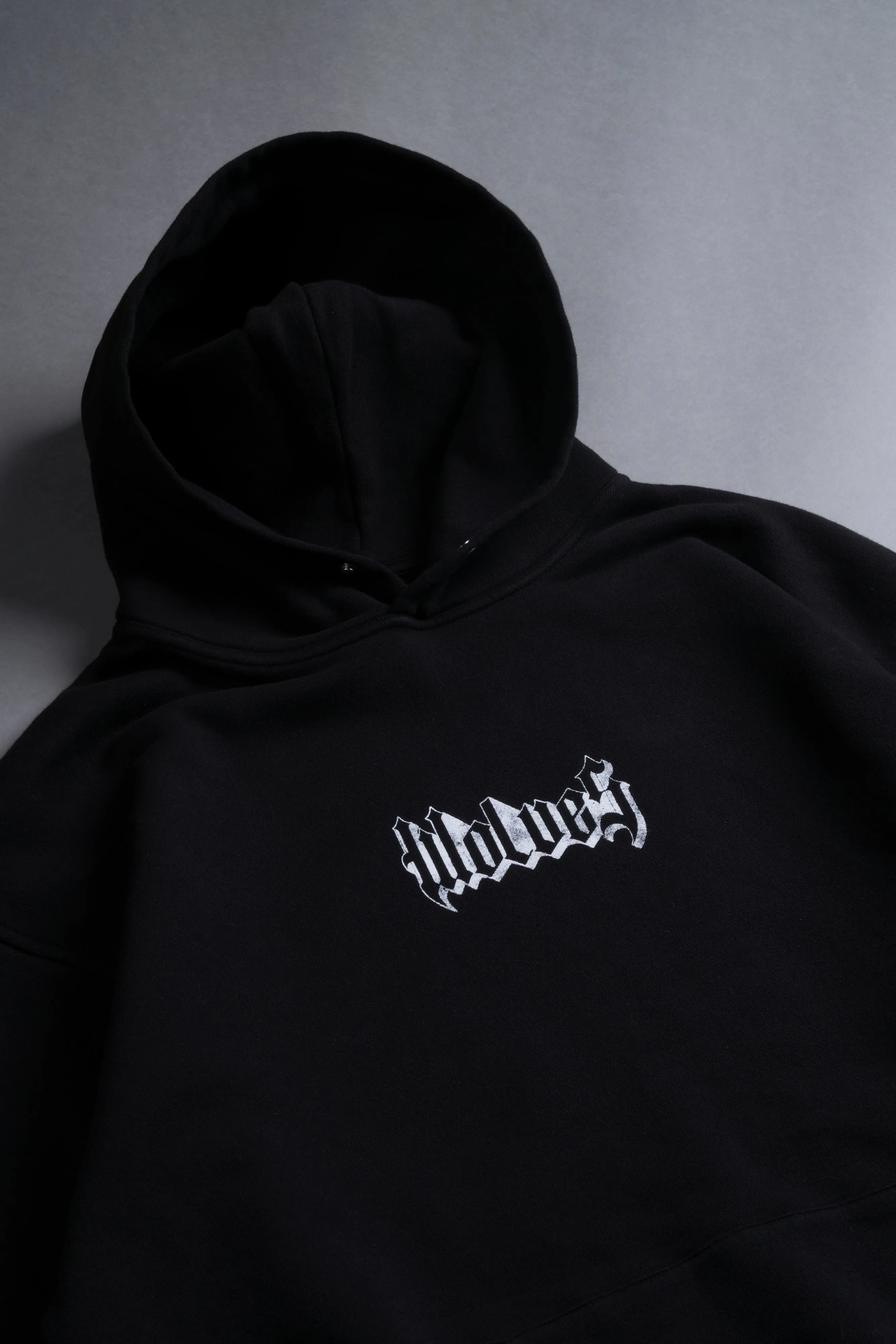 Falling "Pierce" Hoodie in Black