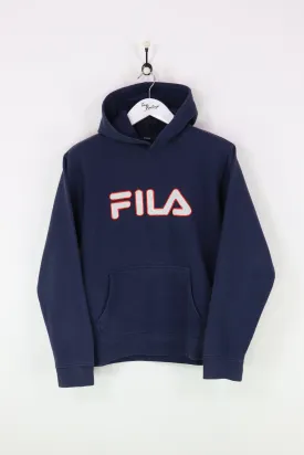 Fila Hoodie Navy Small
