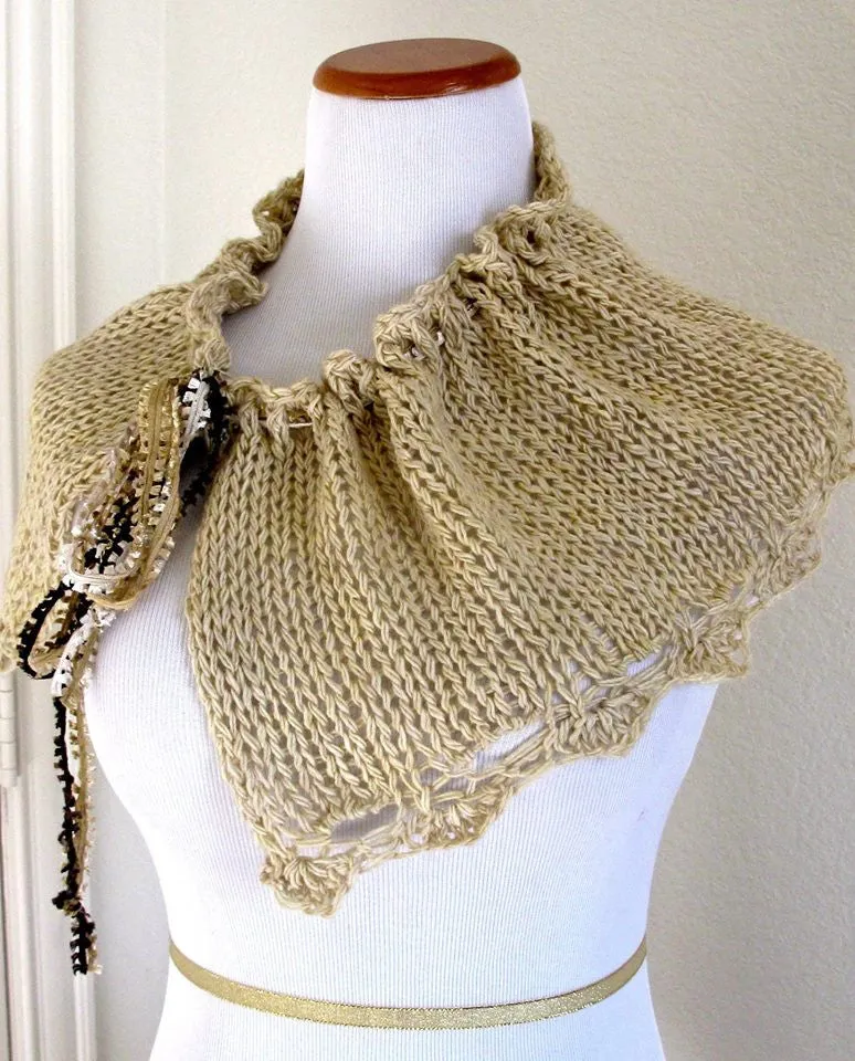 French Vanilla Cowl, Pattern Only!