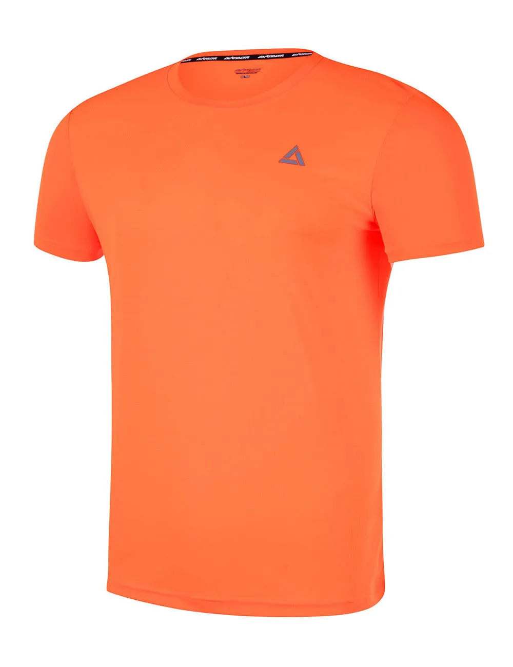 Funktions Laufshirt Kurzarm Comfort Line Orange