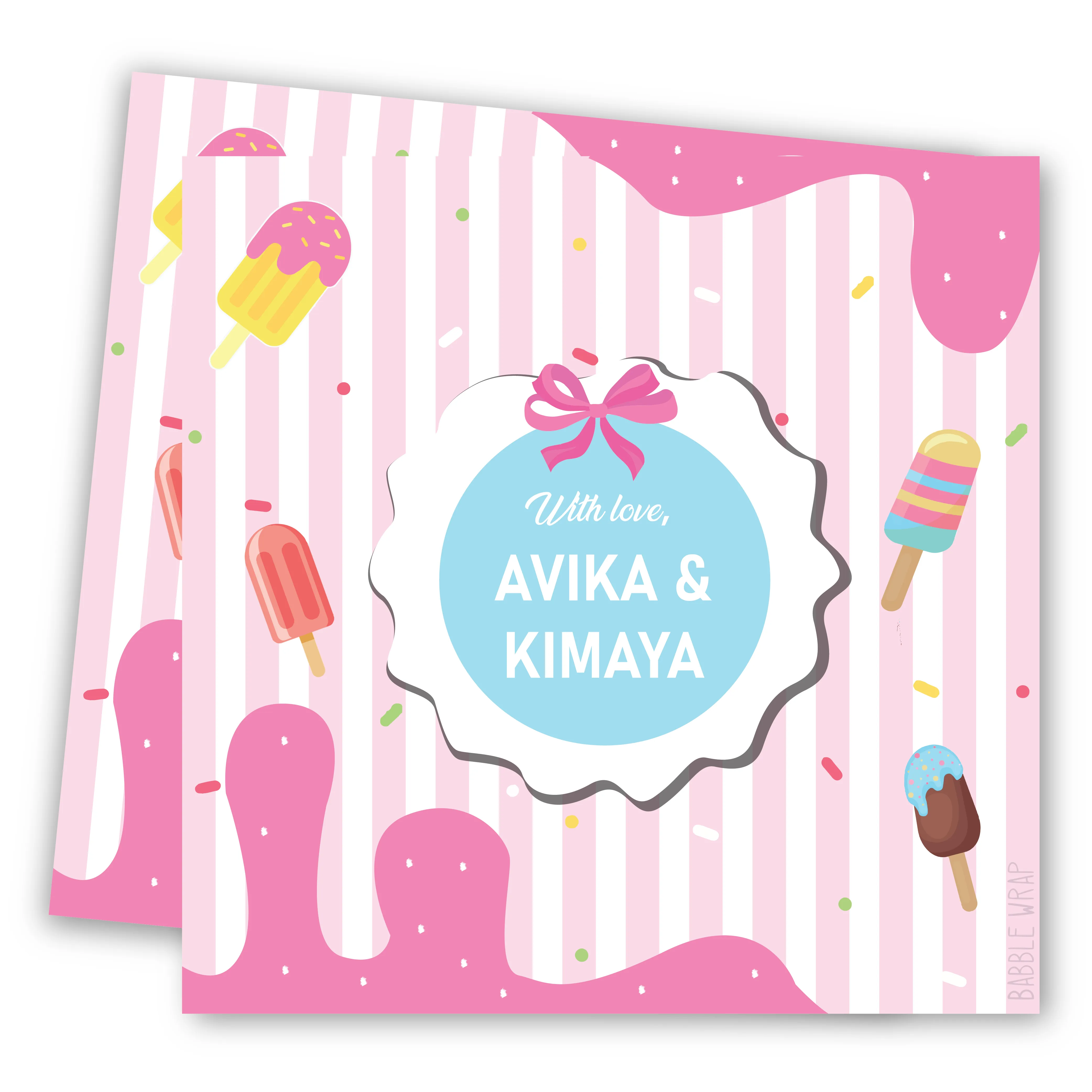 Gift Tag - Ice Cream Delights (Set of 24)