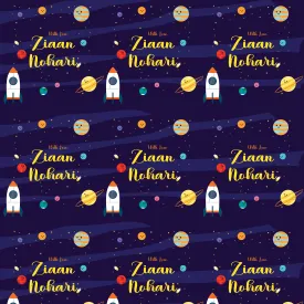Gift Wrapping Paper  -Cosmic Cheers