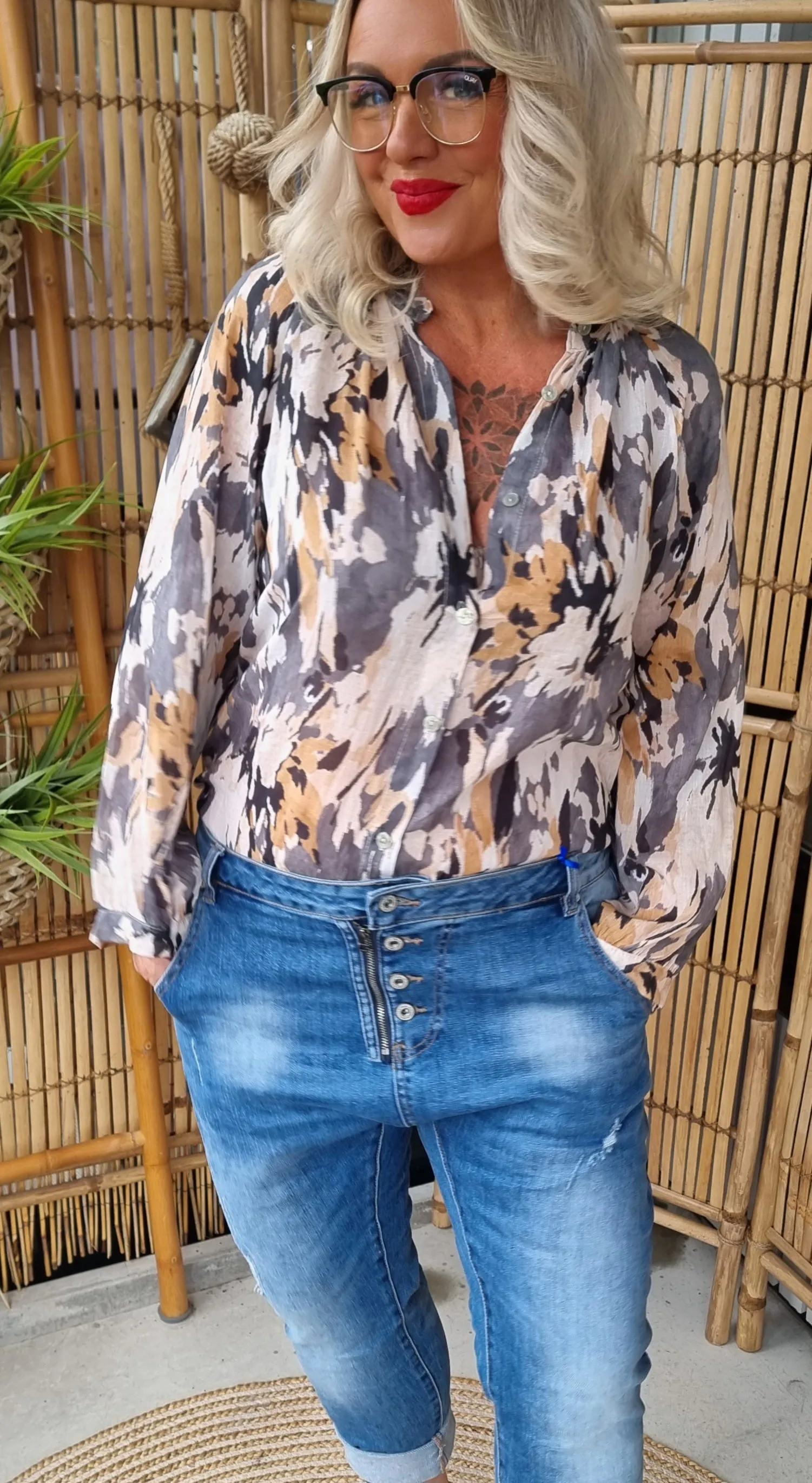 Gloria Shirt Black