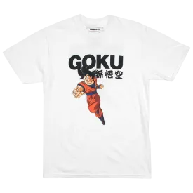 Goku and Vegeta White Tee