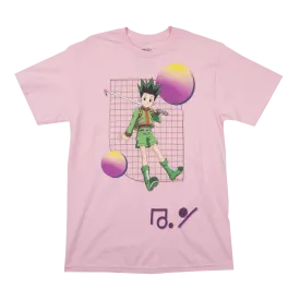 Gon Hunter Speech Pink Tee
