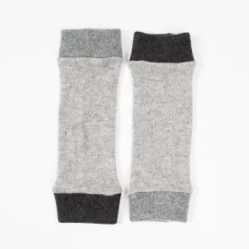 Grey Mix Cashmere Wrist Warmer