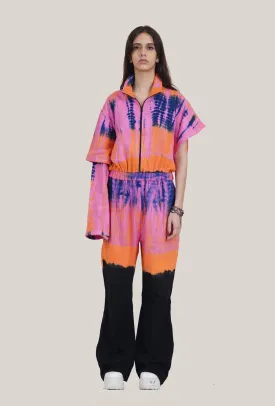 Hand Tye Dye Dystopian Jumpsuit