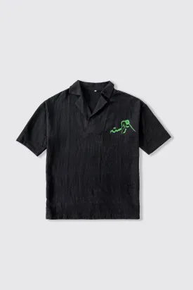 HANDWOVEN LOGO POLO