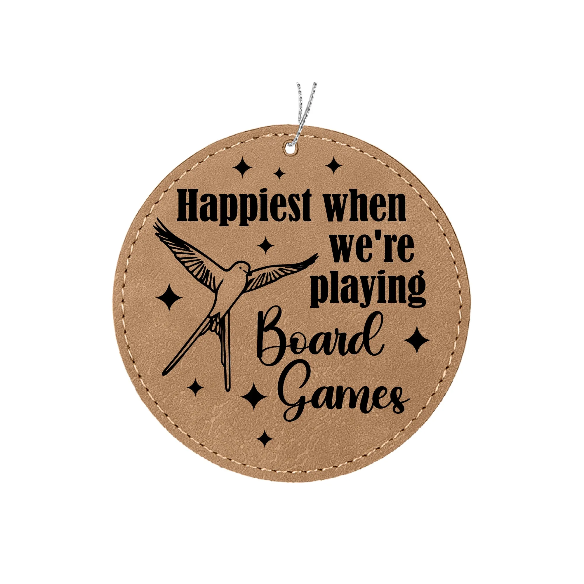 Happiest Board Game Bird Ornament