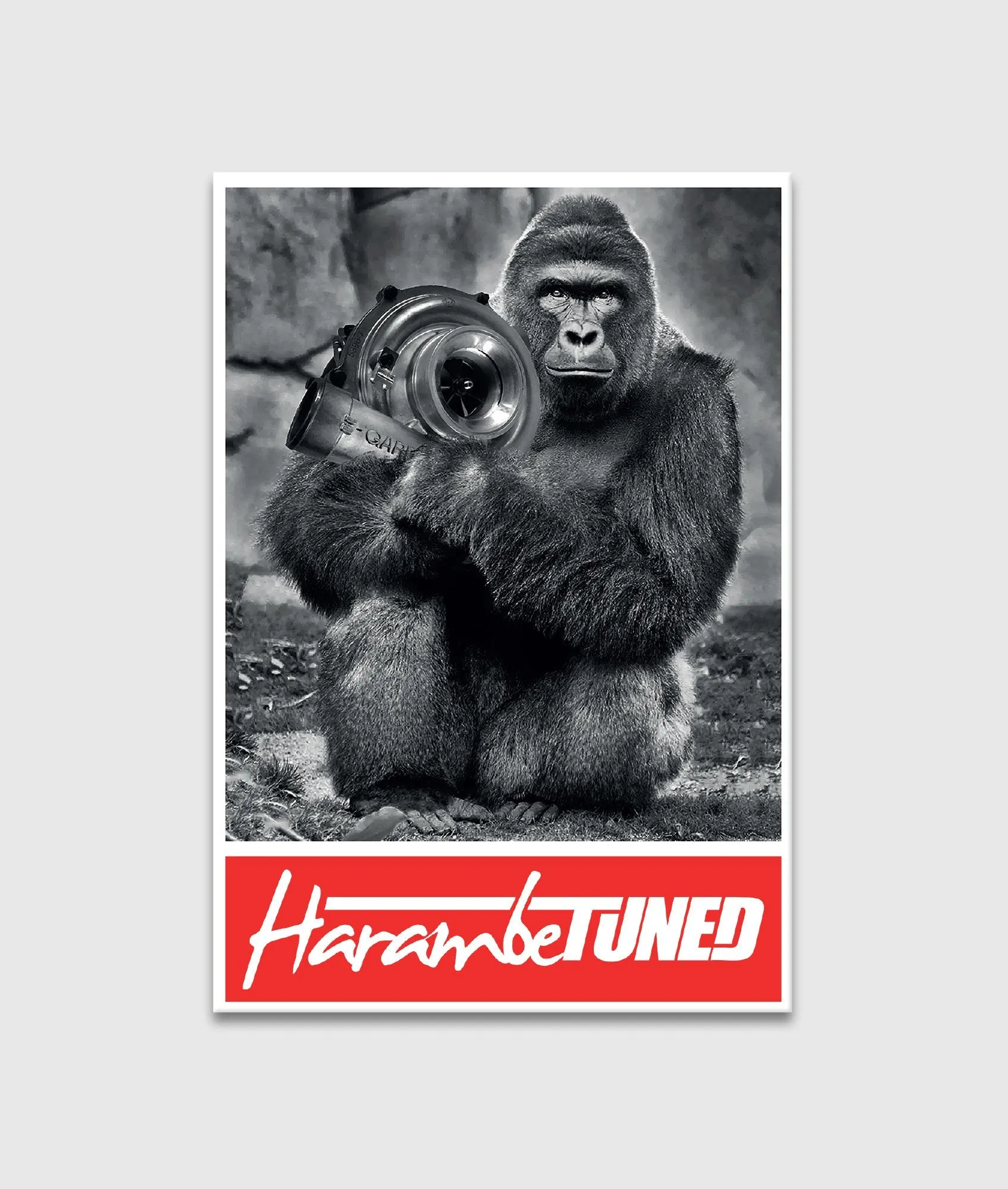 HarambeTuned Slap Sticker