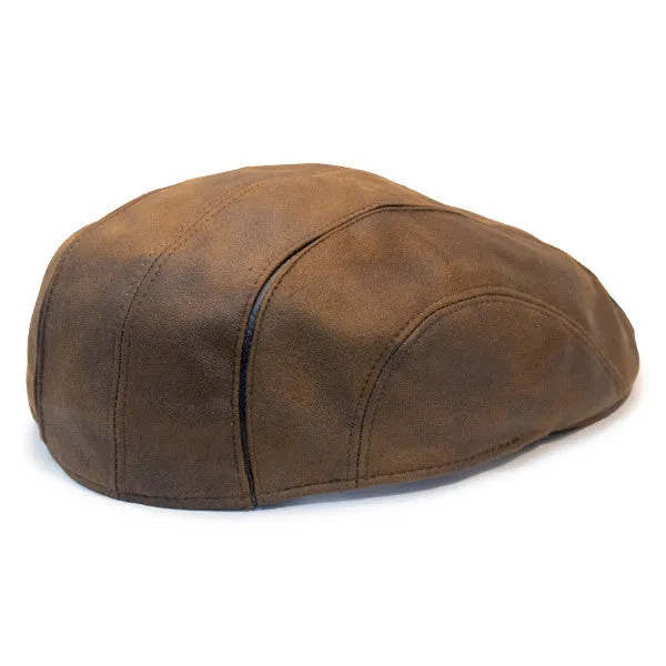 Henschel - Faux Leather 6 Panel Driver Cap