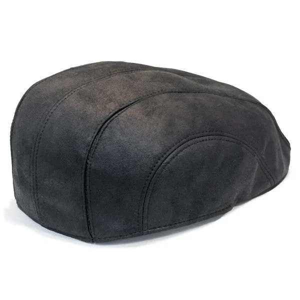 Henschel - Faux Leather 6 Panel Driver Cap