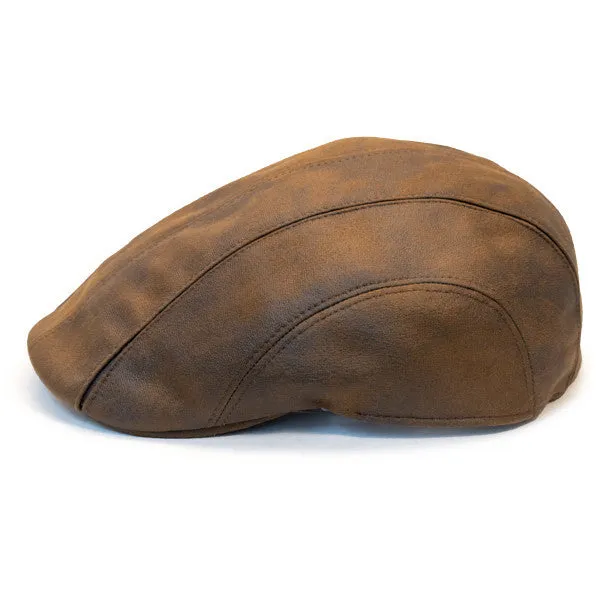 Henschel - Faux Leather 6 Panel Driver Cap