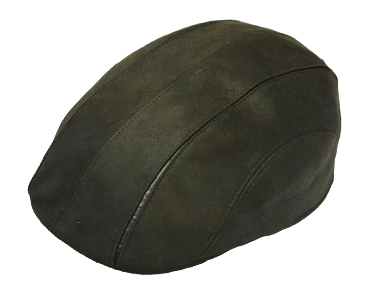 Henschel - Faux Leather 6 Panel Driver Cap