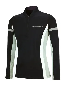 Herren Thermo Laufshirt Langarm Schwarz Setprodukt