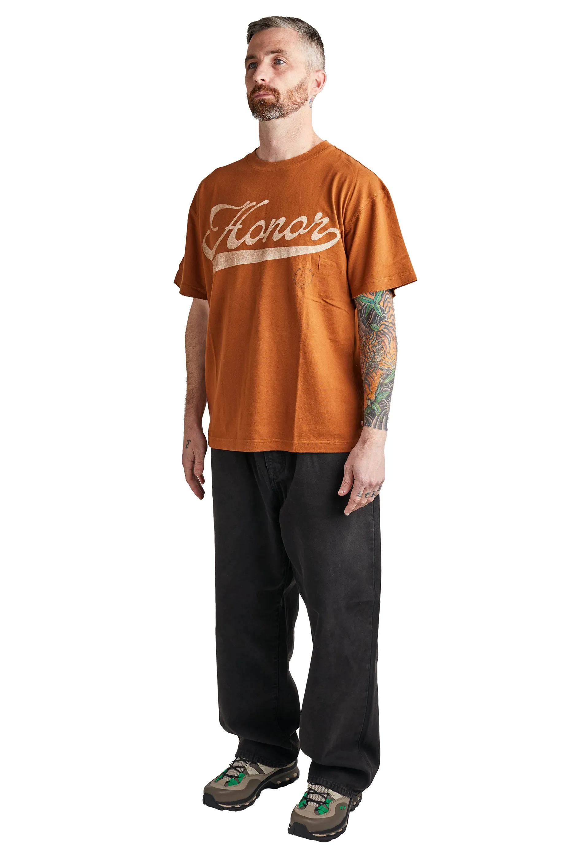 Honor The Gift Script Tee 'Copper'