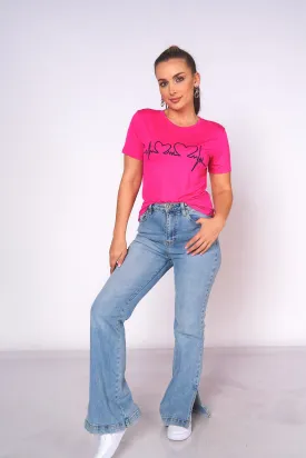 HotPink Heartbeat T-Shirt