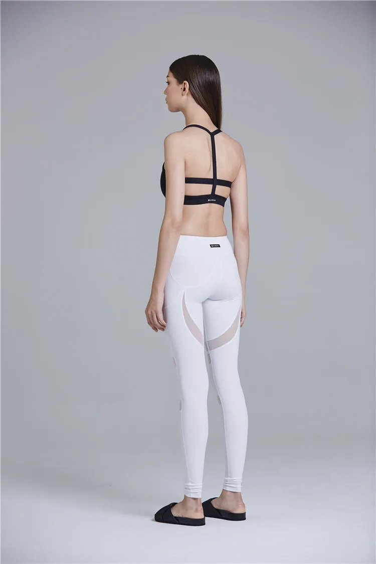 IRIS BRA, BLACK/BLACK MESH