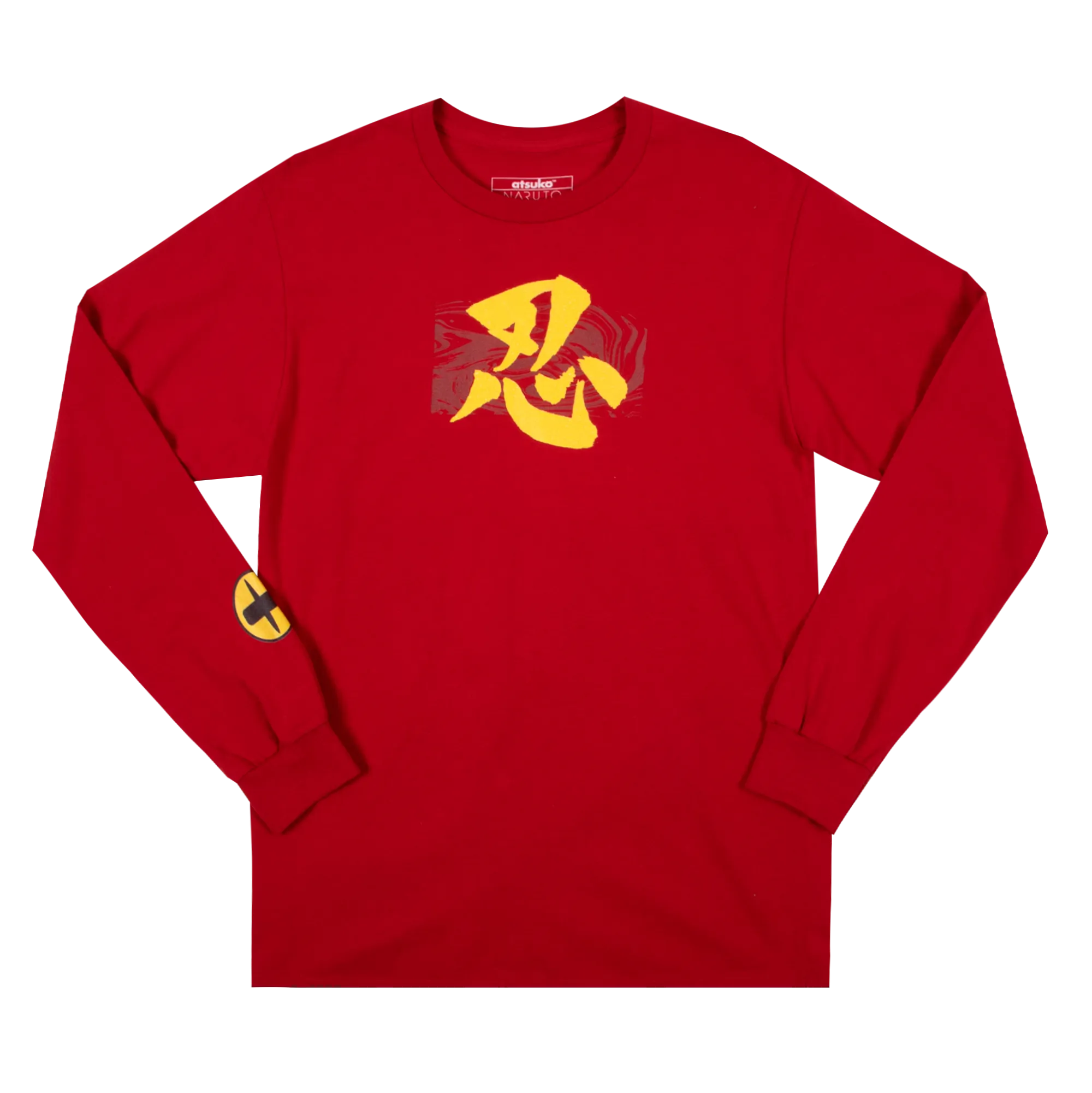 Jiraiya and Naruto Red Long Sleeve