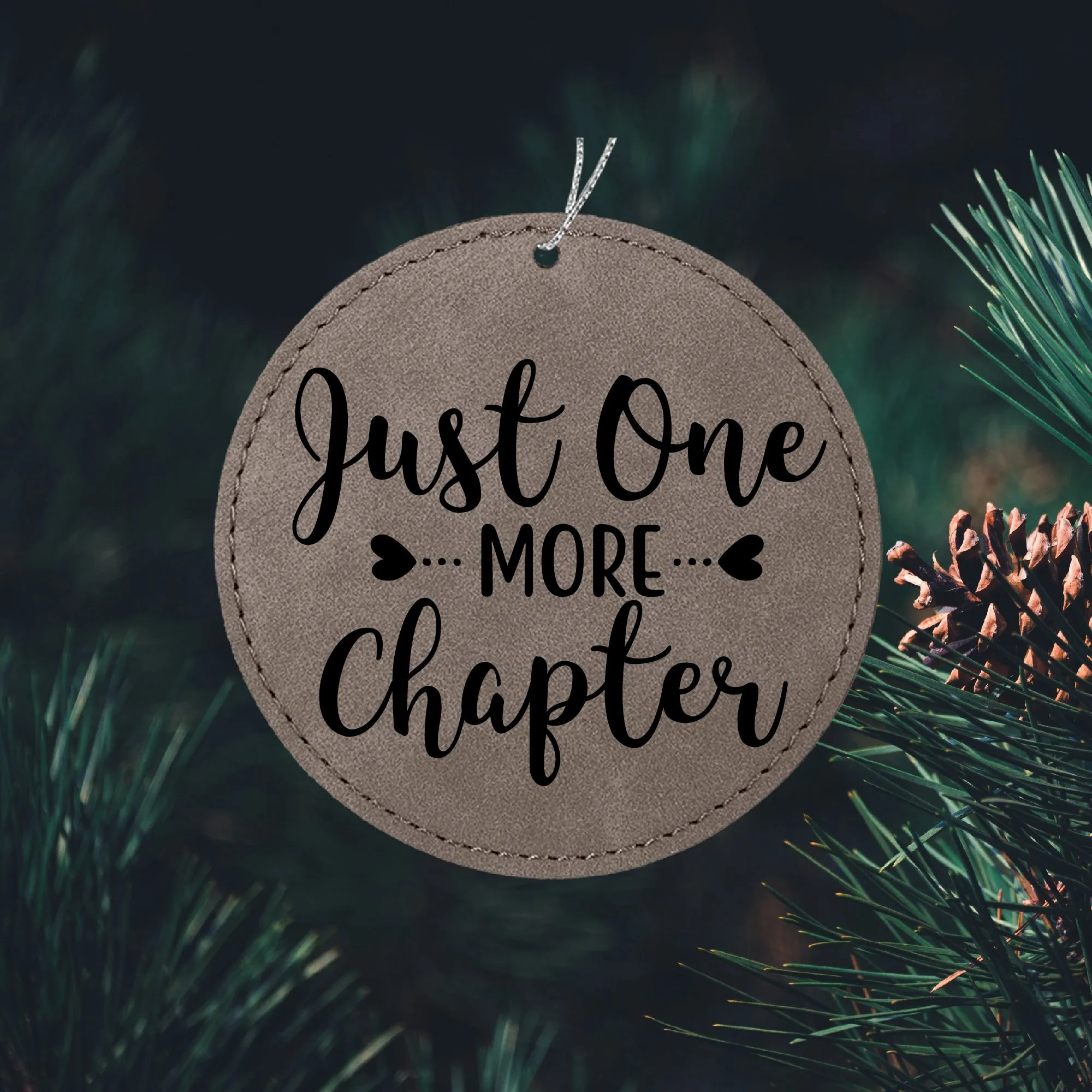 Just One More Chapter Ornament
