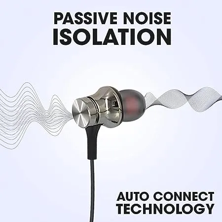 Kivart Hero Neckband | 10mm Graphene Drivers | 55 Hours Playtime | Passive Noise Isolation