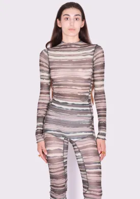 KNWLS HT0BLSTRIPE HALCYON TOP BLEACH STRIPES (New Season FW24)