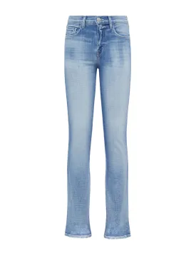 L'Agence Harmo Slim Straight Leg Jeans
