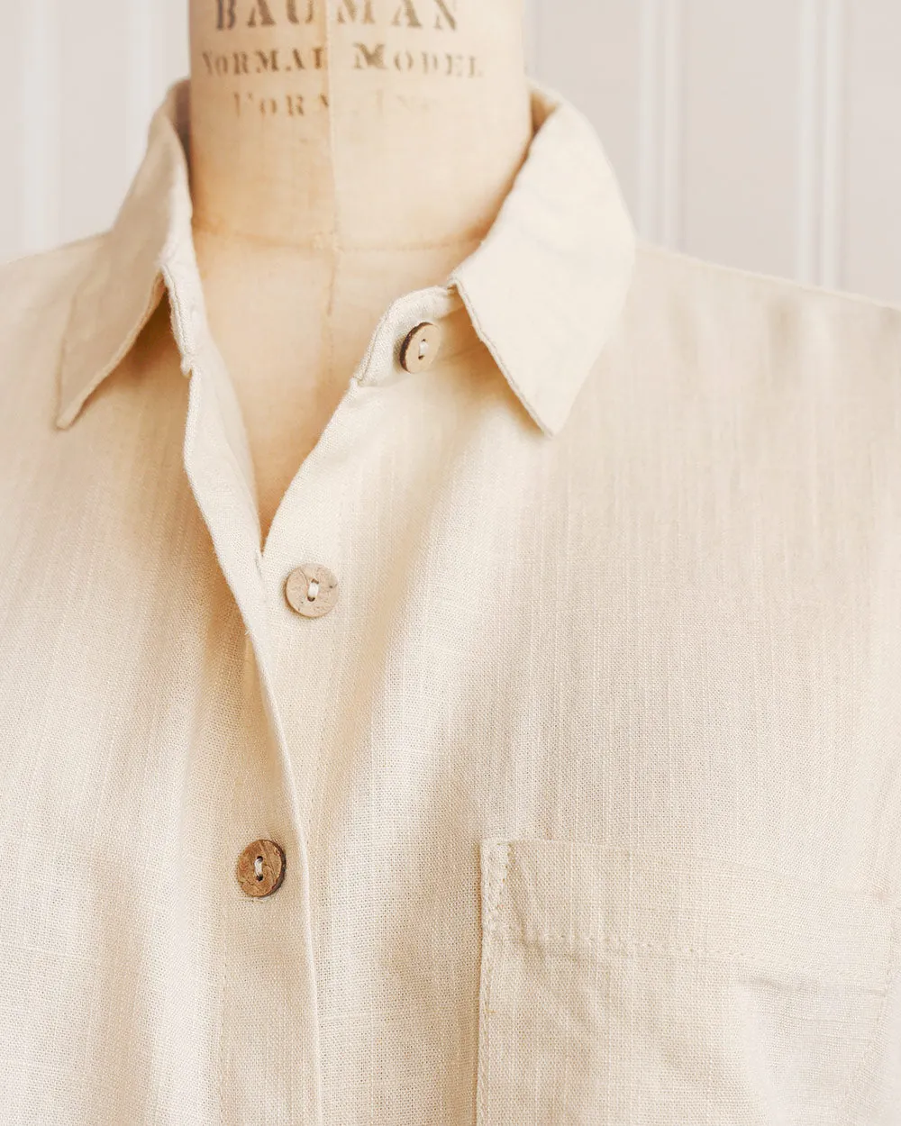 Lawrence Linen Shirt - Natural