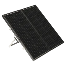 Legacy Series Black 90 Watt Portable Regulated Solar Kit (Charge Controller Included)