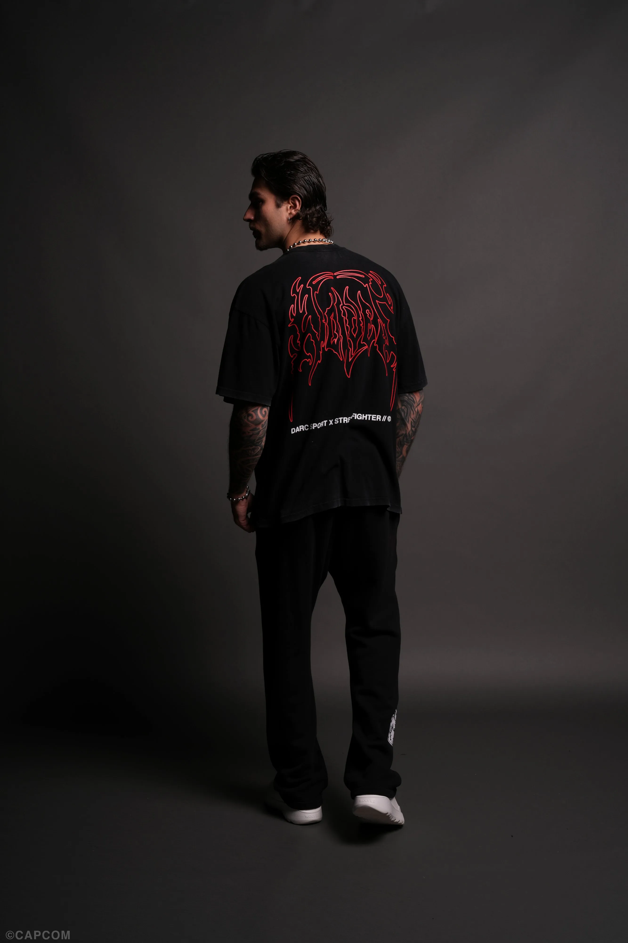 Let's Get Started "Premium" Oversized Tee in Black