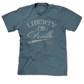 Liberty Or Death Shirt - Indigo