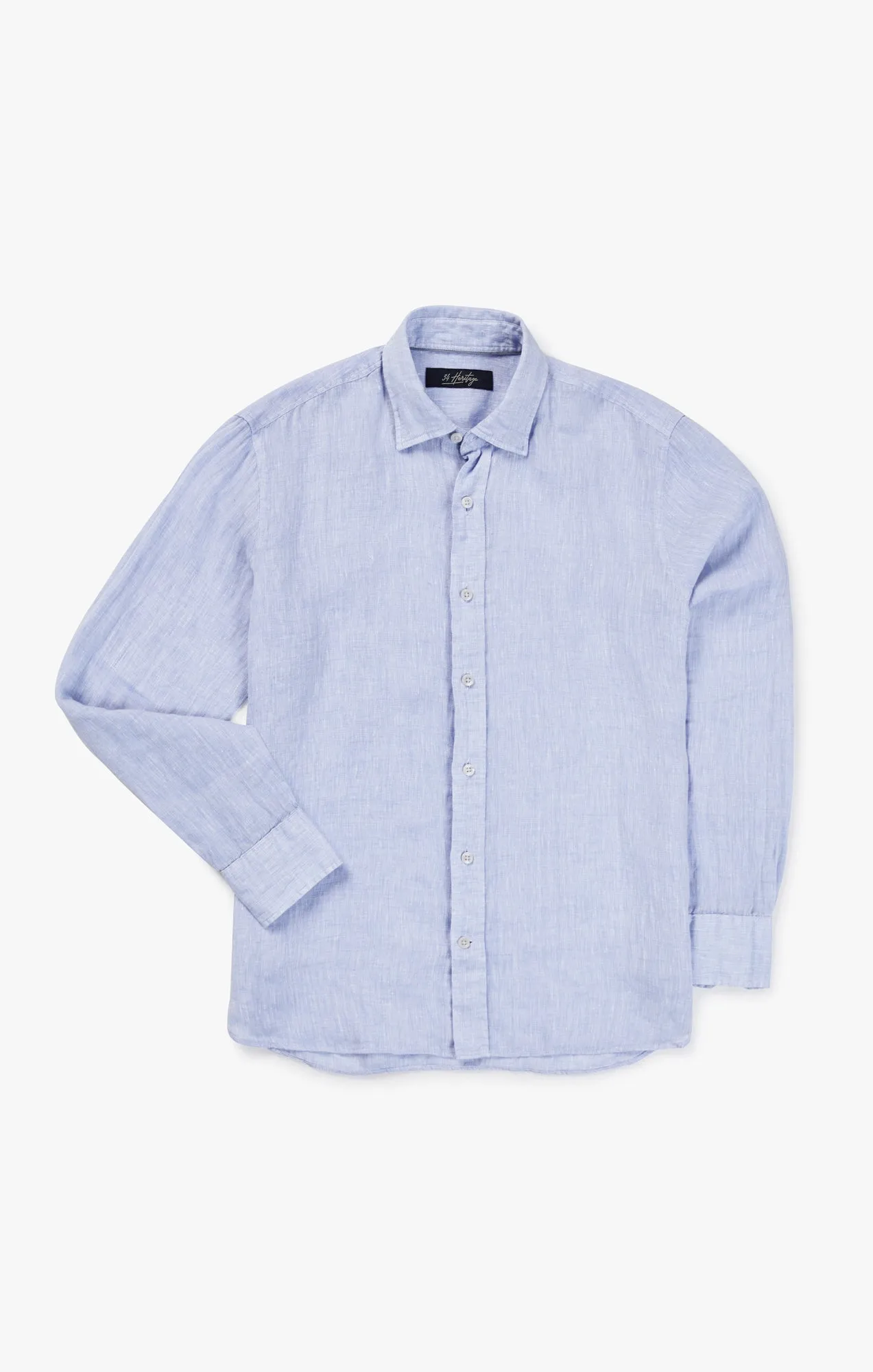 Linen Shirt in Hawaiian Ocean