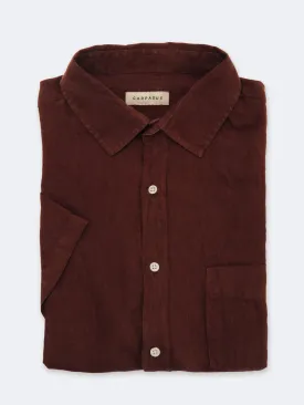Linen Shirt Praia Brown