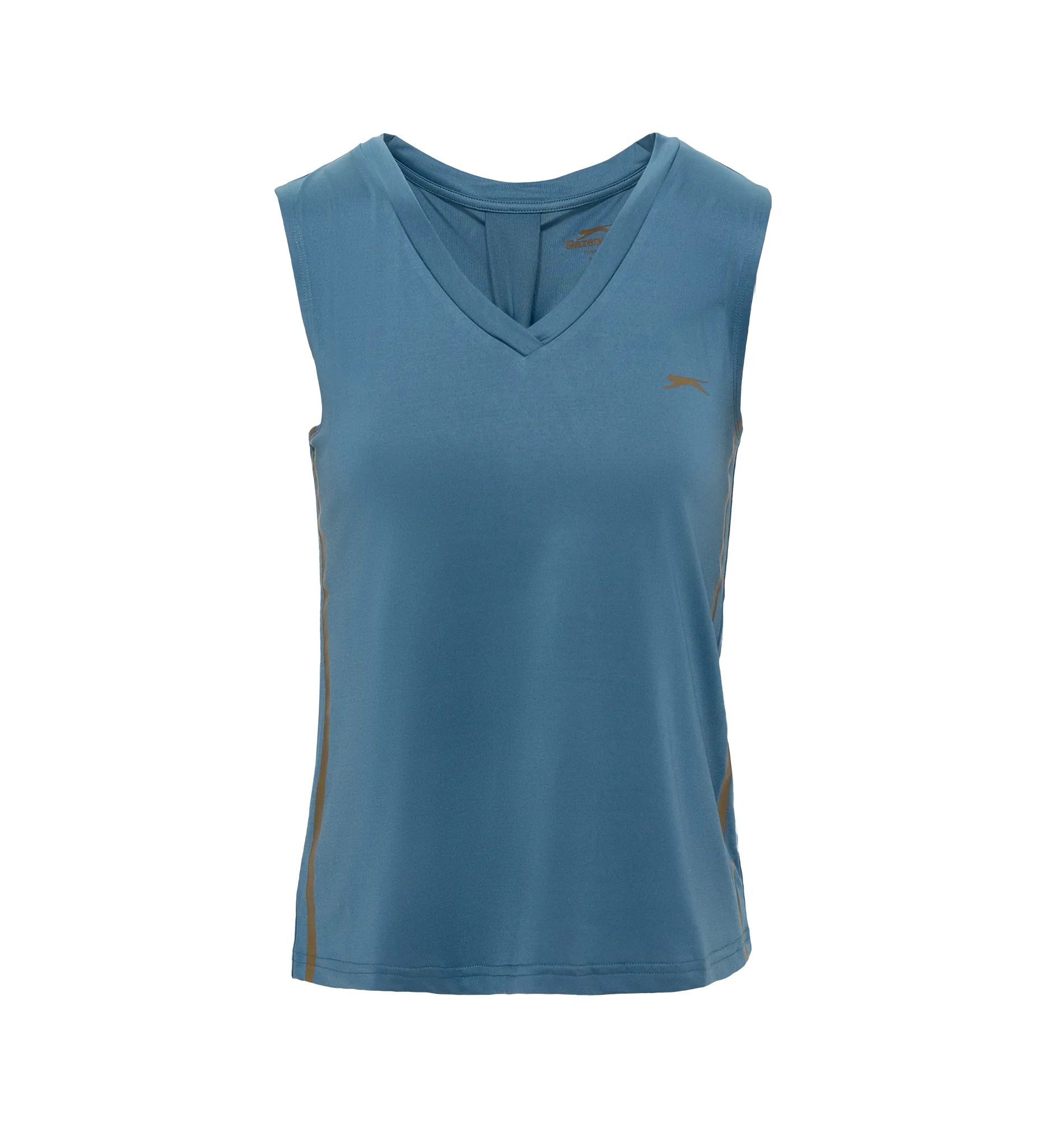 LOLA V-NECK BLUE SHADOW